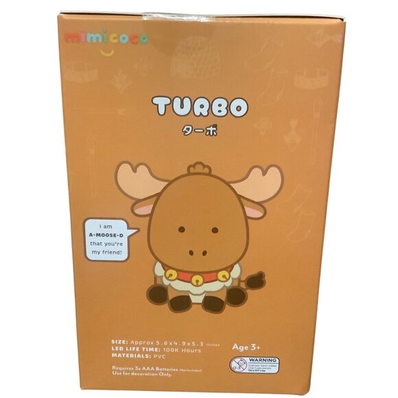 Mimico Turbo Moose Warm White Moodlight Kids Wireless LED Night Light 3 AAA NEW - Picture 5 of 9